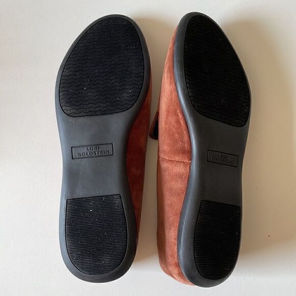 NIB Lori Goldstein Nutmeg Brown Flats Size 8.5 - Picture 8 of 9